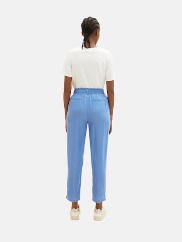 Coupe slim Pantalon TOM TAILOR DENIM en bleu