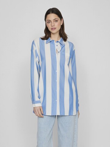 VILA Blouse in Blauw: voorkant