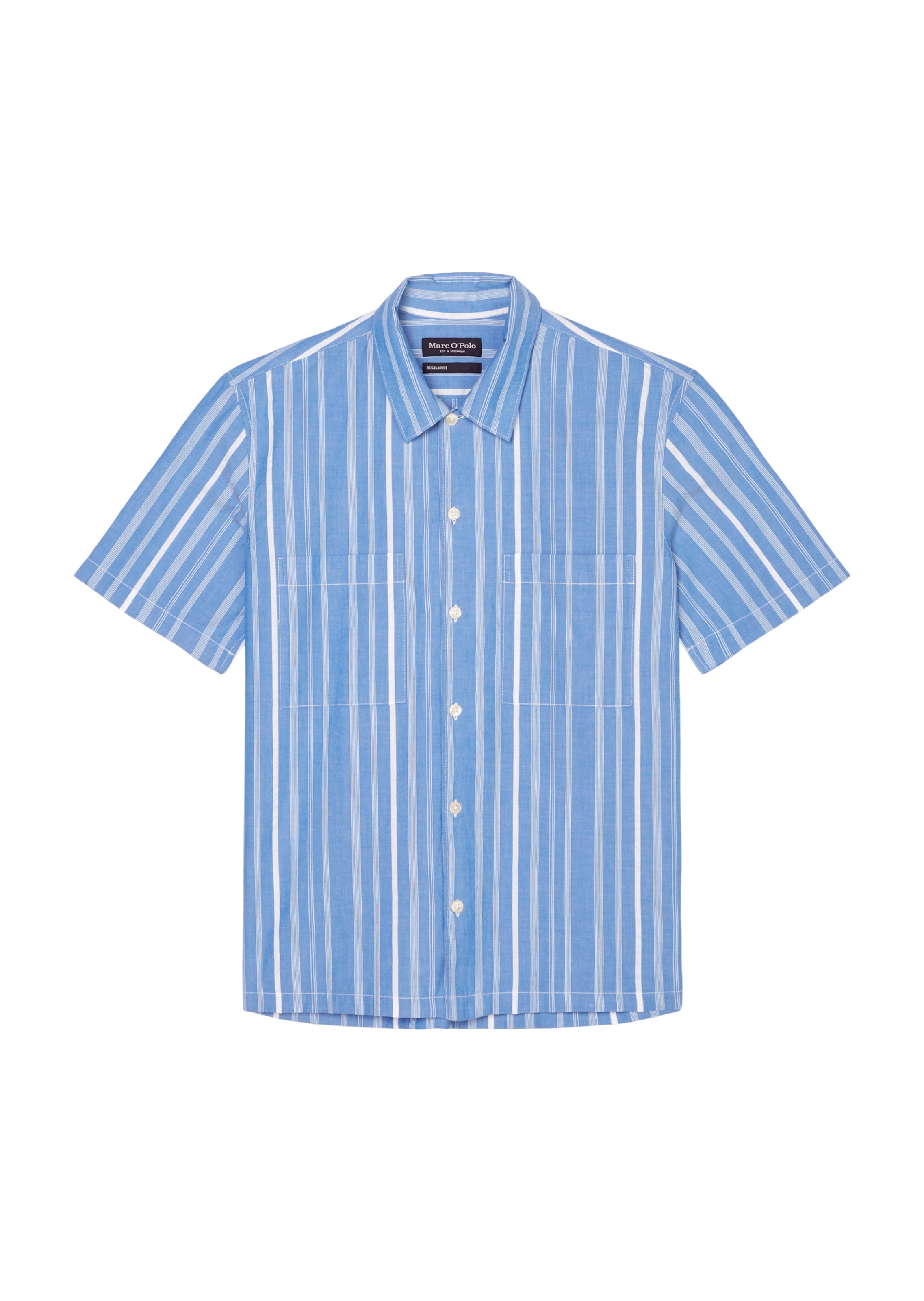 Marc O Polo Regular fit Overhemd in Blauw ABOUT YOU