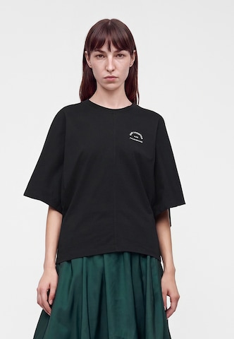 Karl Lagerfeld - Camiseta en negro: frente
