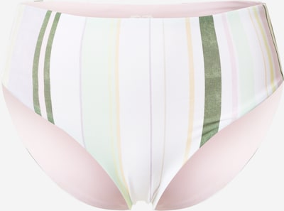 Slip costum de baie 'Sea & Waves' ROXY pe verde / portocaliu piersică / roz pastel / alb, Vizualizare produs