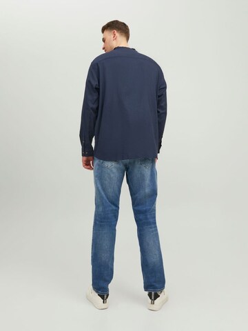 Slim fit Camicia di Jack & Jones Plus in blu