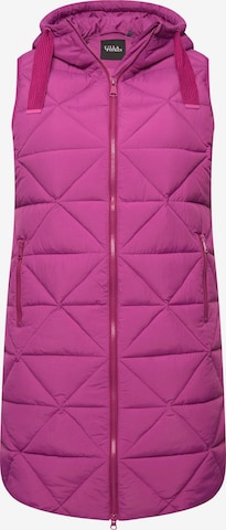 Ulla Popken Vest in Purple: front