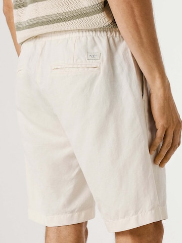 Loosefit Pantalon chino Pepe Jeans en blanc