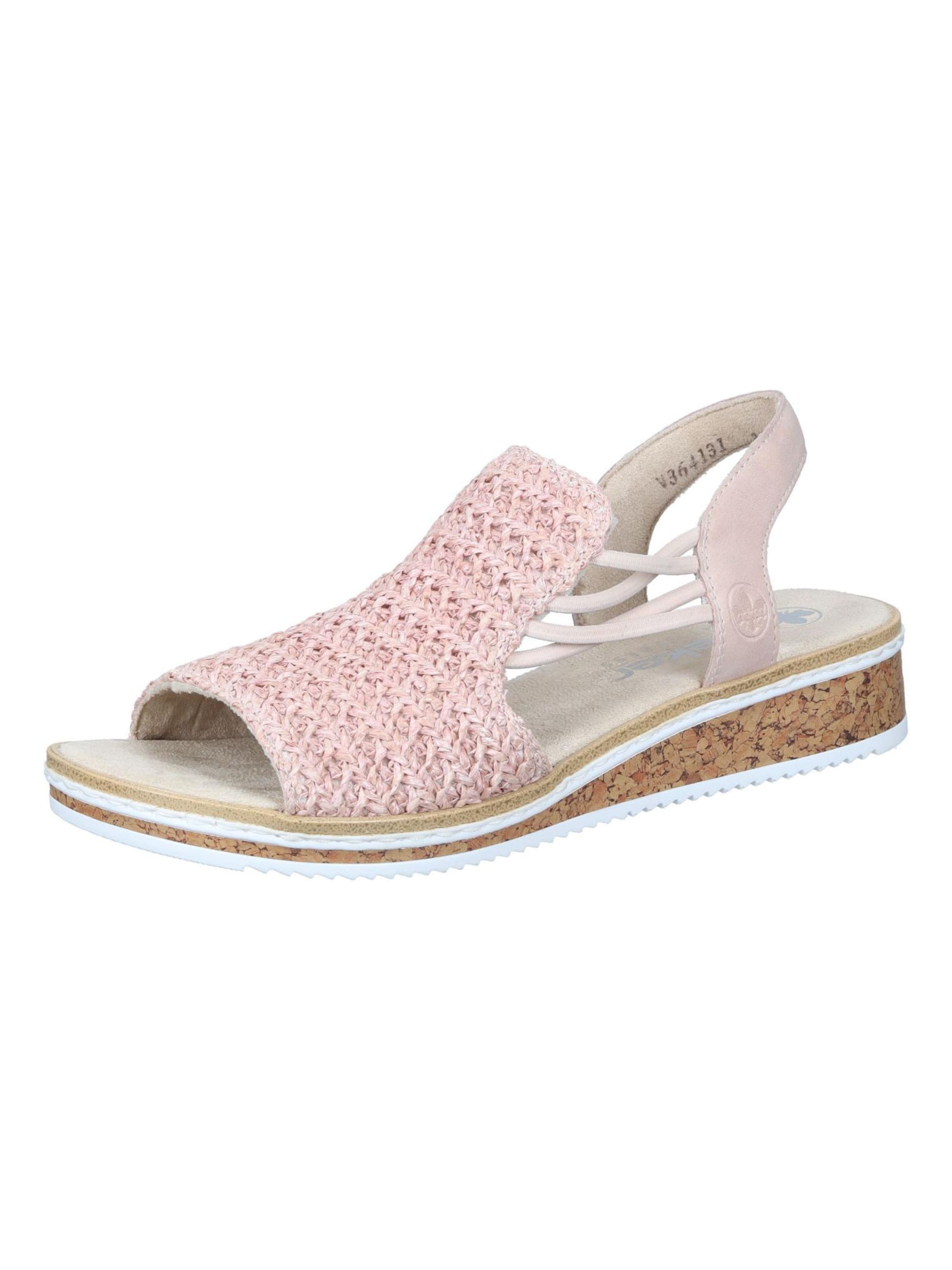 Rieker Sandals in Pink: front