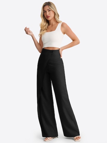 Imily Bela Wide Leg Hose in Schwarz