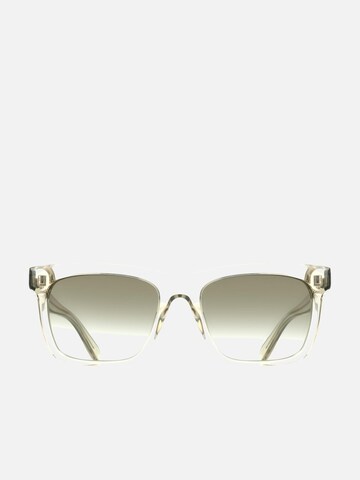 FERRAGAMO Zonnebril 'Ferragamo SF2113S Transparent sage 55/19/145 MAN Sunglasses' in Groen