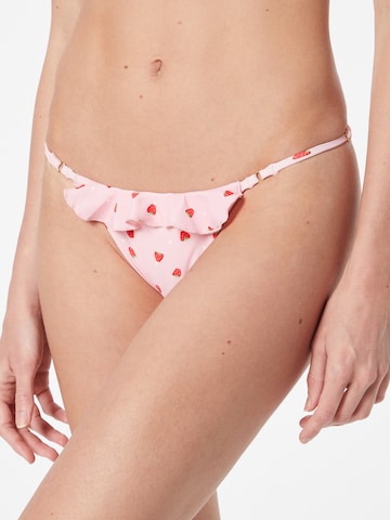 Pantaloncini per bikini di Boux Avenue in rosa: frontale