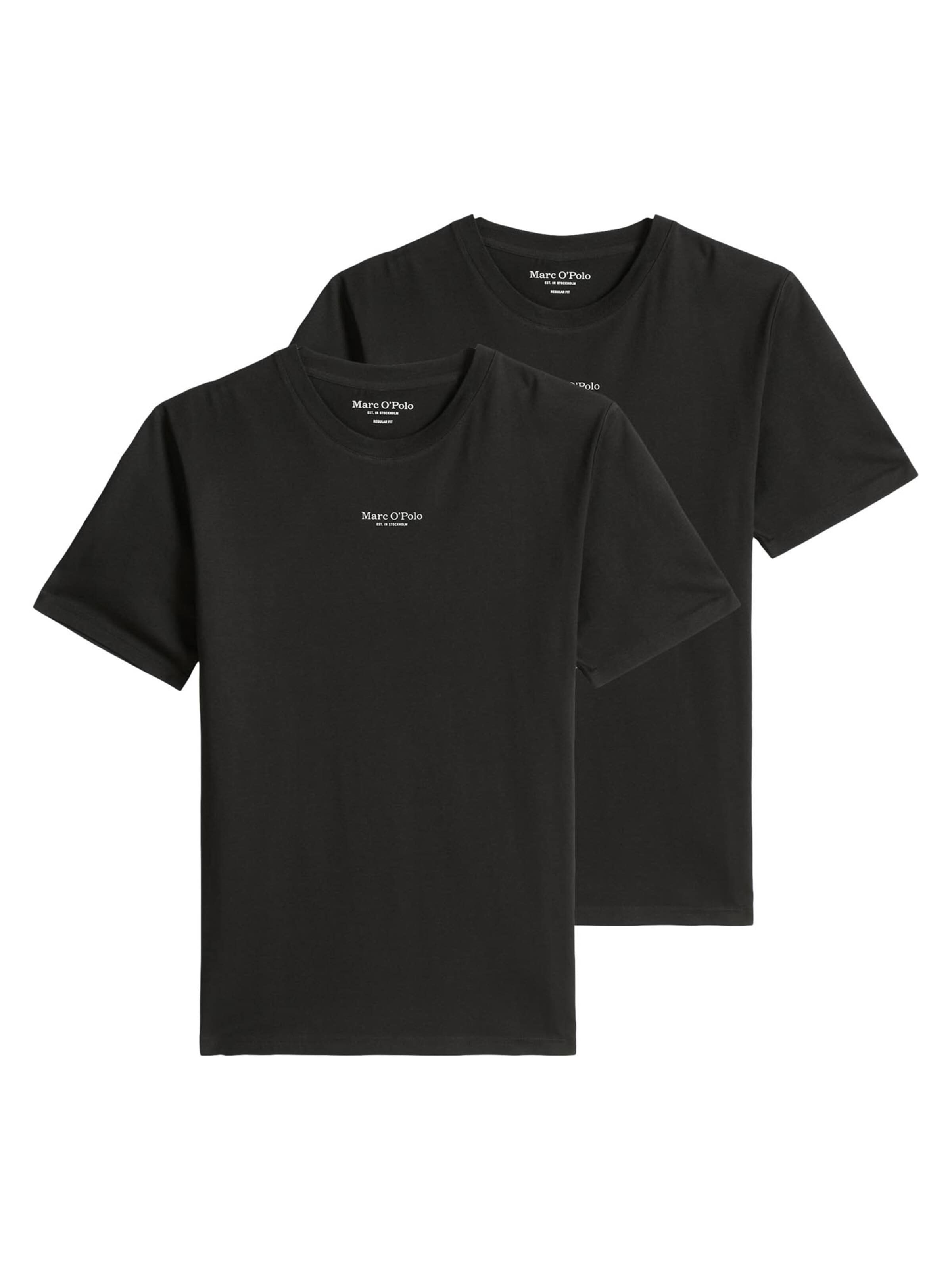 Marc O'Polo Shirt 'Kjer' in Black: front