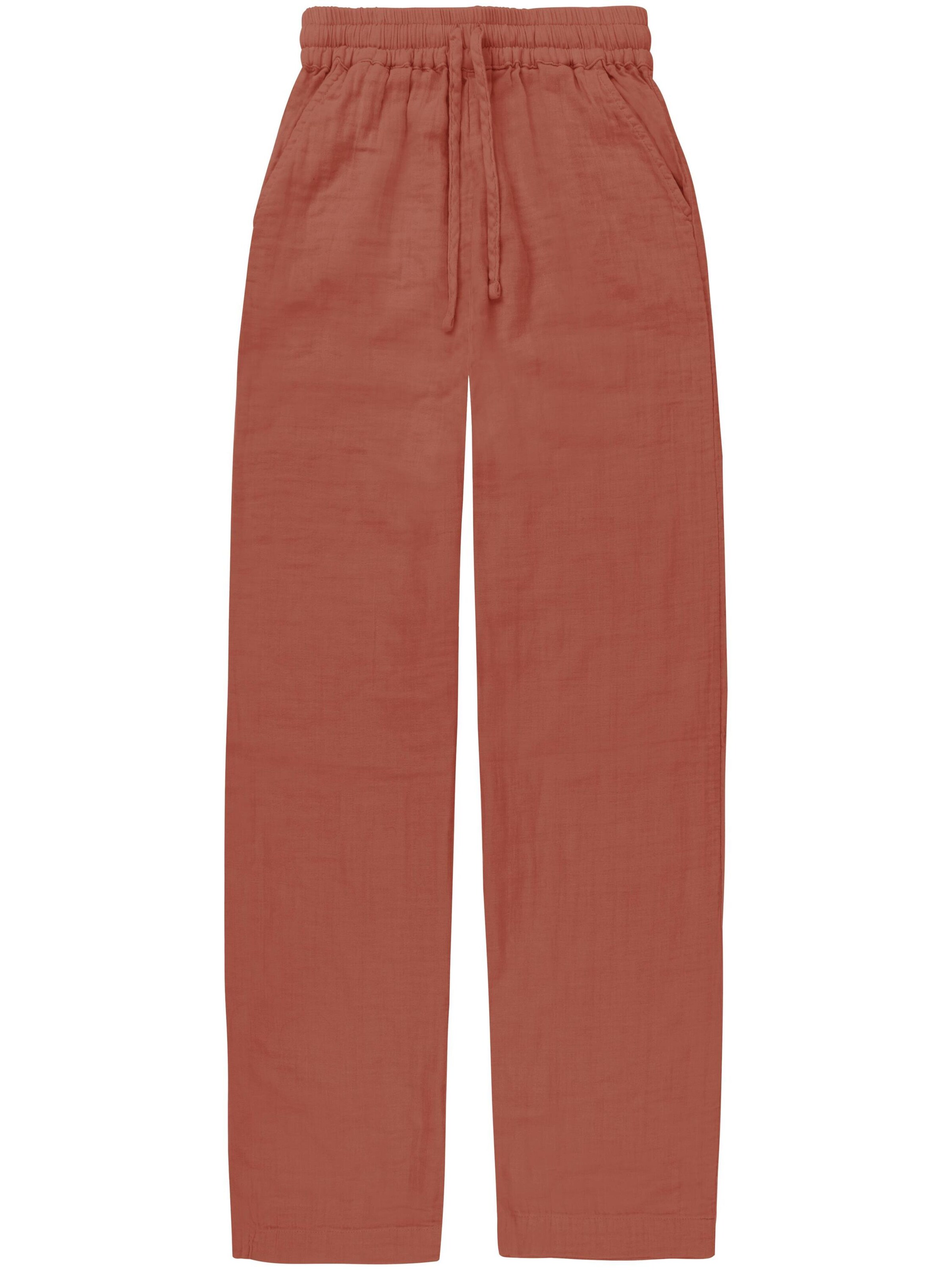 Janice Regular Pants ' Chania ' in Orange: front