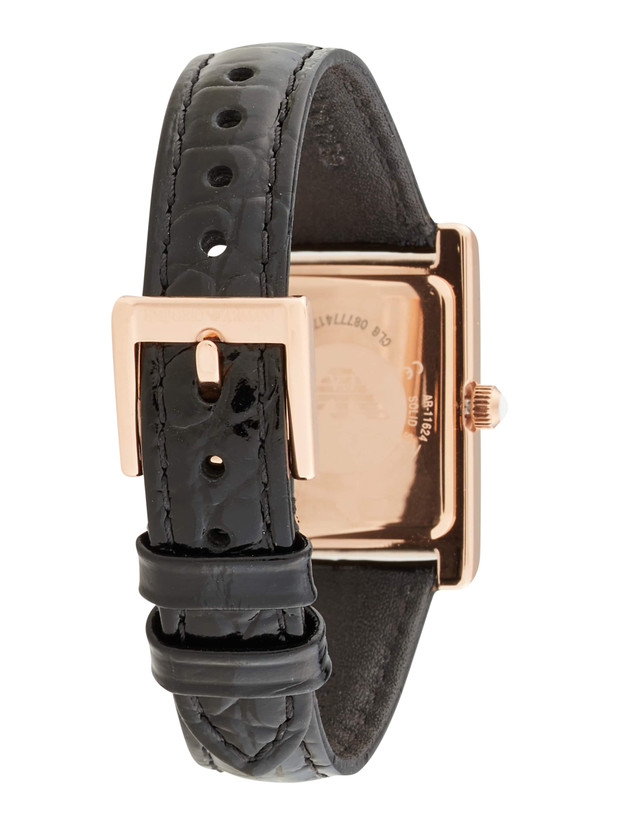 Emporio Armani Аналоговые часы в Черный