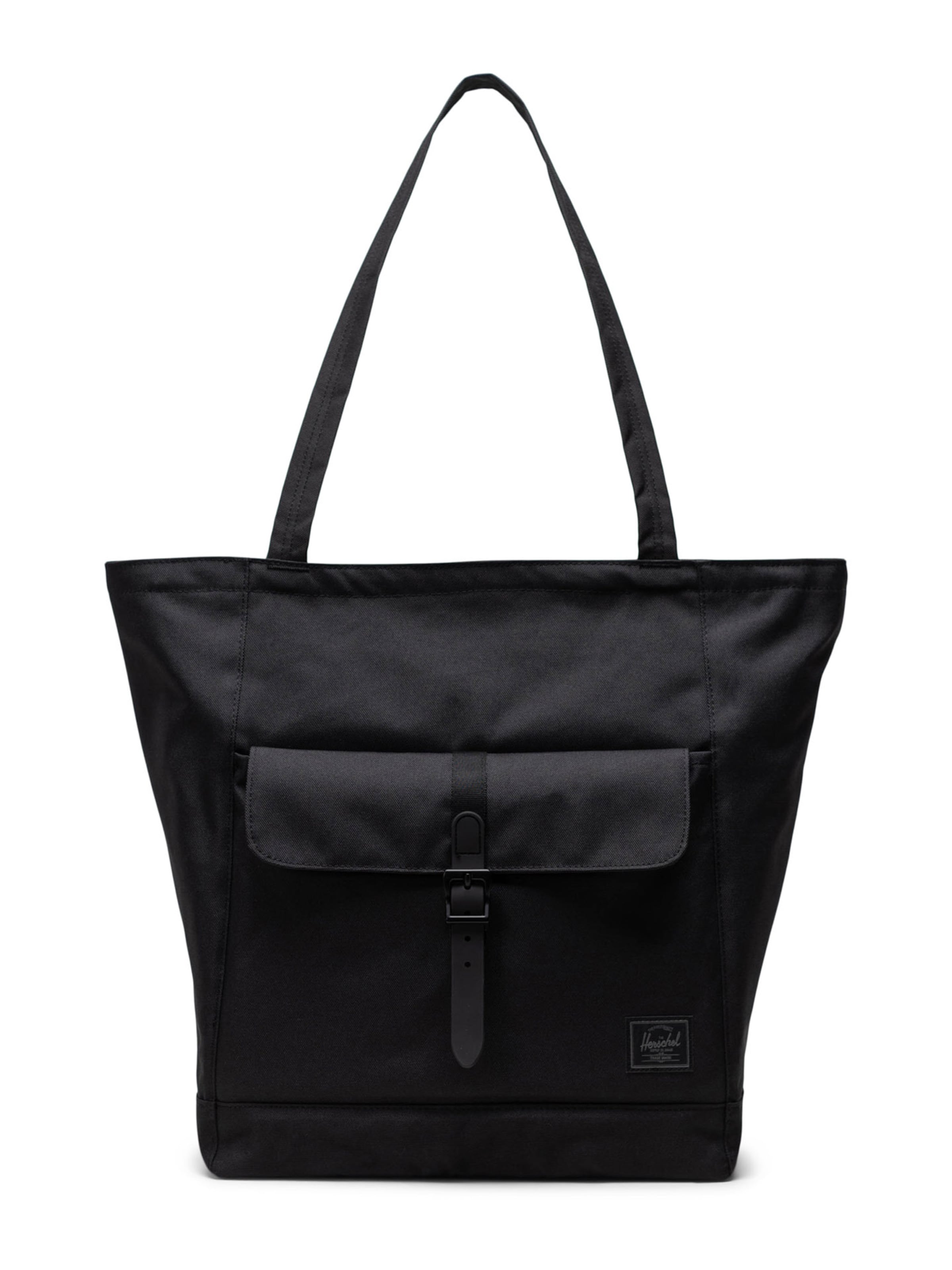 Shopper 'Retreat' di Herschel in nero: frontale