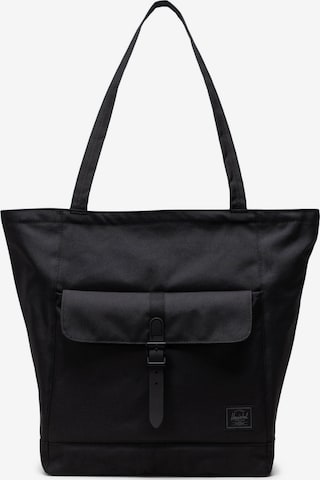 HerschelShopper torba 'Retreat' - crna boja: prednji dio