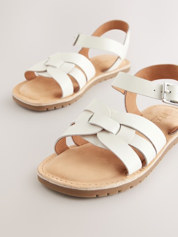 Sandales Next en blanc