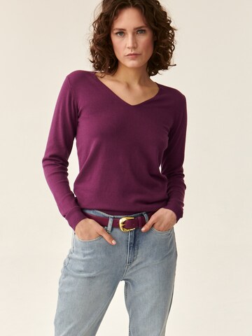 TATUUM Sweater 'Tessa' in Purple: front