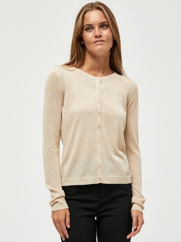 minus Gebreid vest 'New Laura' in Goud: voorkant