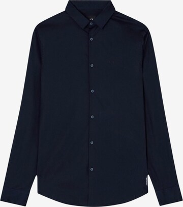 Regular fit Camicia '8NZCBD ZN10Z' di ARMANI EXCHANGE in blu: frontale