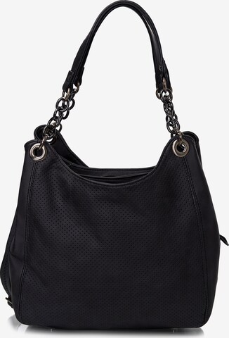 Emma & Kelly Schultertasche in Schwarz: predná strana