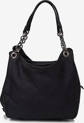 HARPA Handbag in Black: front