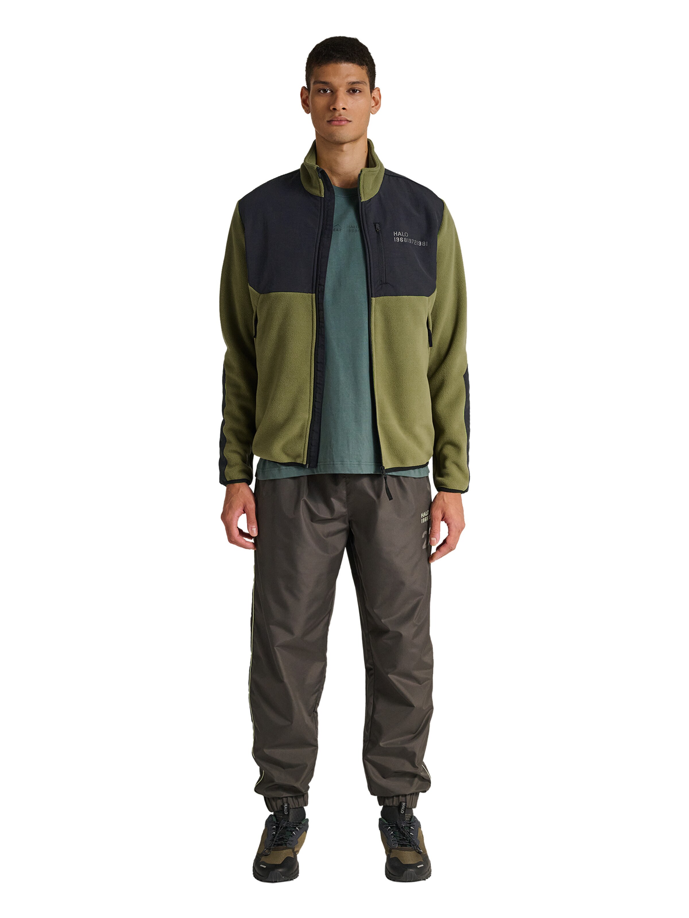 Veste mi-saison HALO en vert