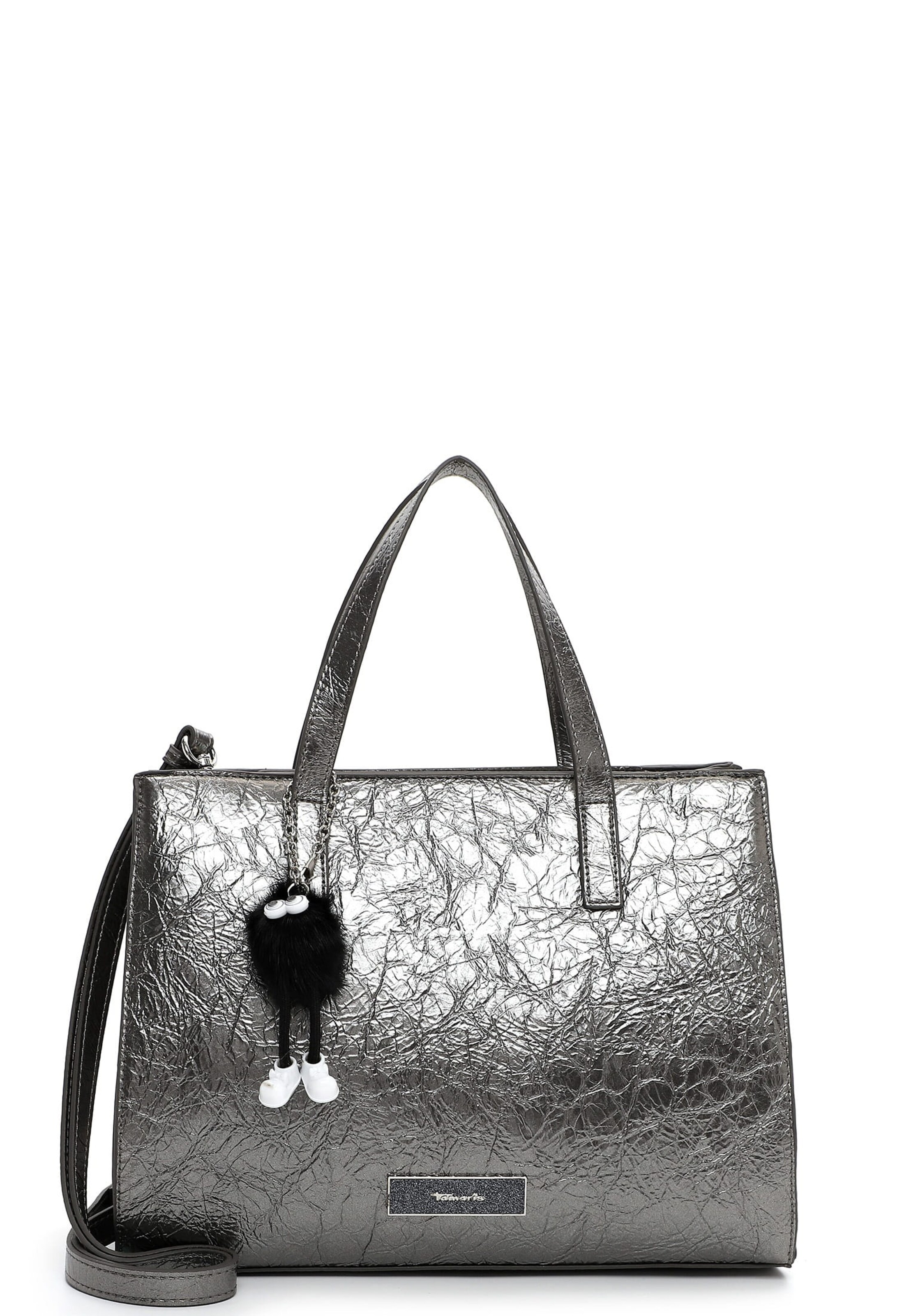 Tamaris Shopper 'Gilla' in Silver: front