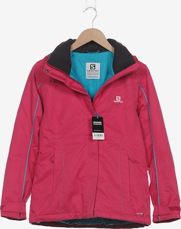 SALOMON Jacke S in Pink: predná strana