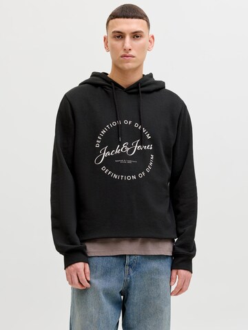 JACK & JONES Sweatshirt in Black: front
