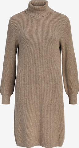 OBJECT Knitted dress 'Malena' in Brown: front