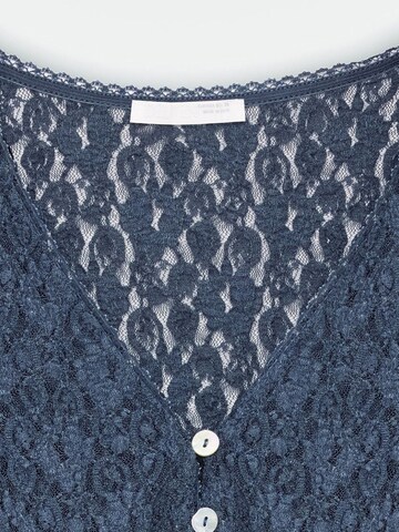 Dilvin Knit Cardigan in Blue