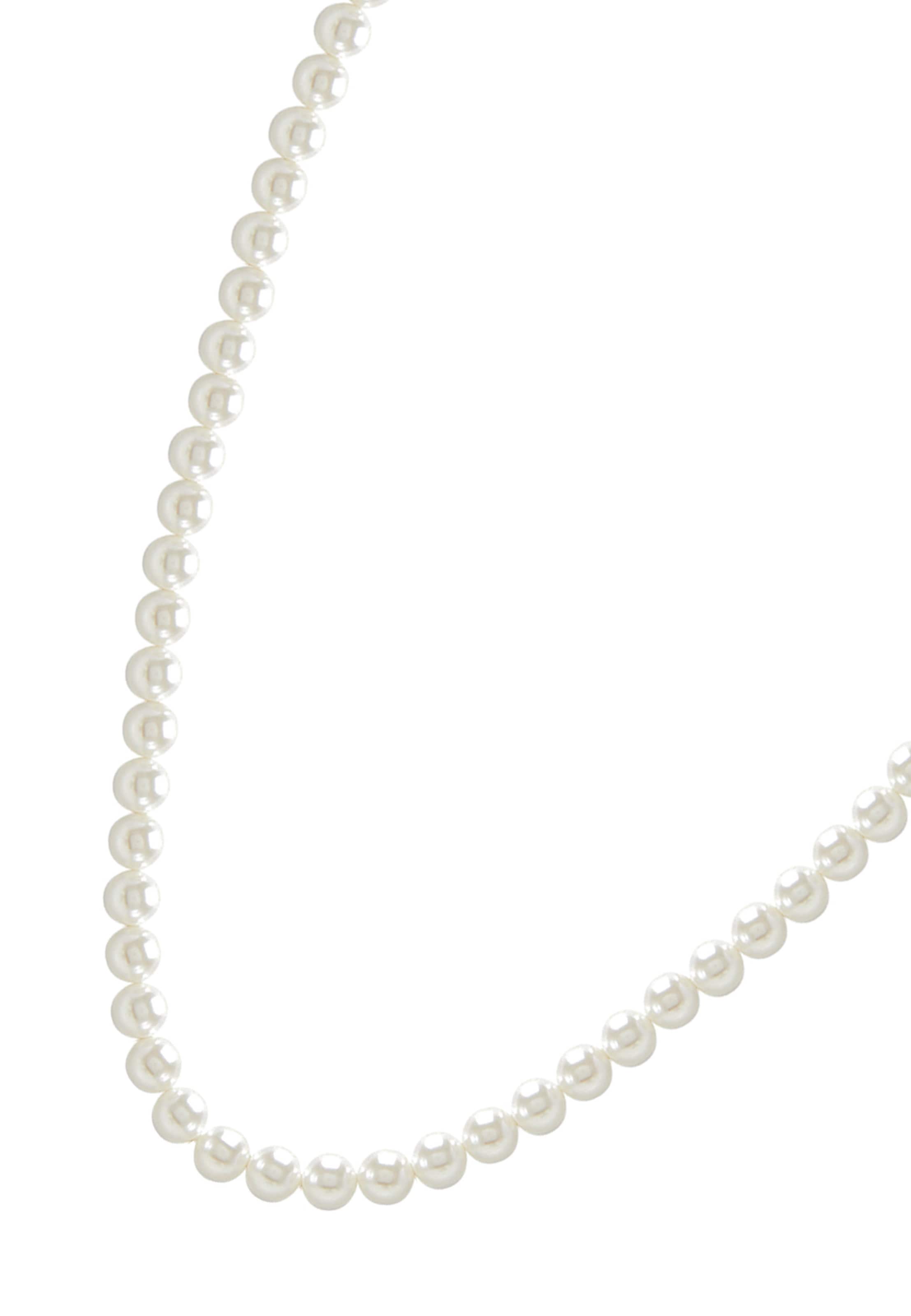 Commen Lines Necklace in White