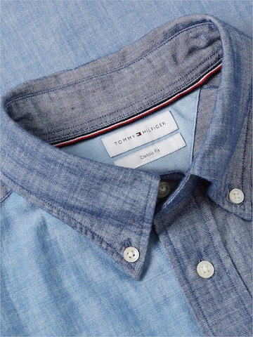 TOMMY HILFIGER Comfort fit Overhemd in Blauw