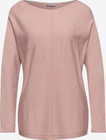 STREET ONE Sweater in Pink: front