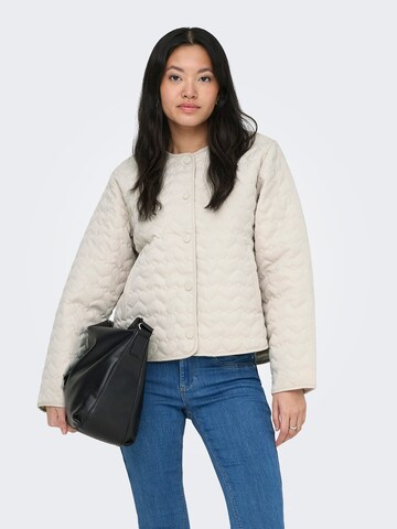 ONLY Between-season jacket 'ONLHEART' in Grey: front