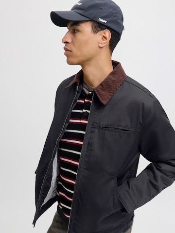JACK & JONES Демисезонная куртка 'JORNORREBRO' в Черный