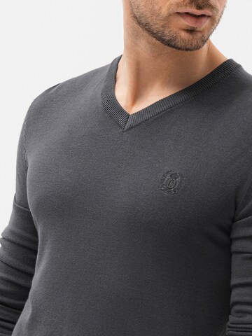 Ombre Sweater 'E191' in Grey