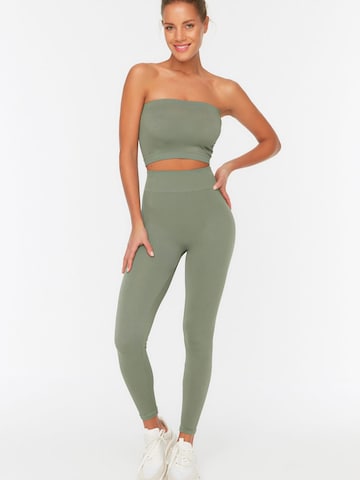 Skinny Pantalon de sport Trendyol en vert