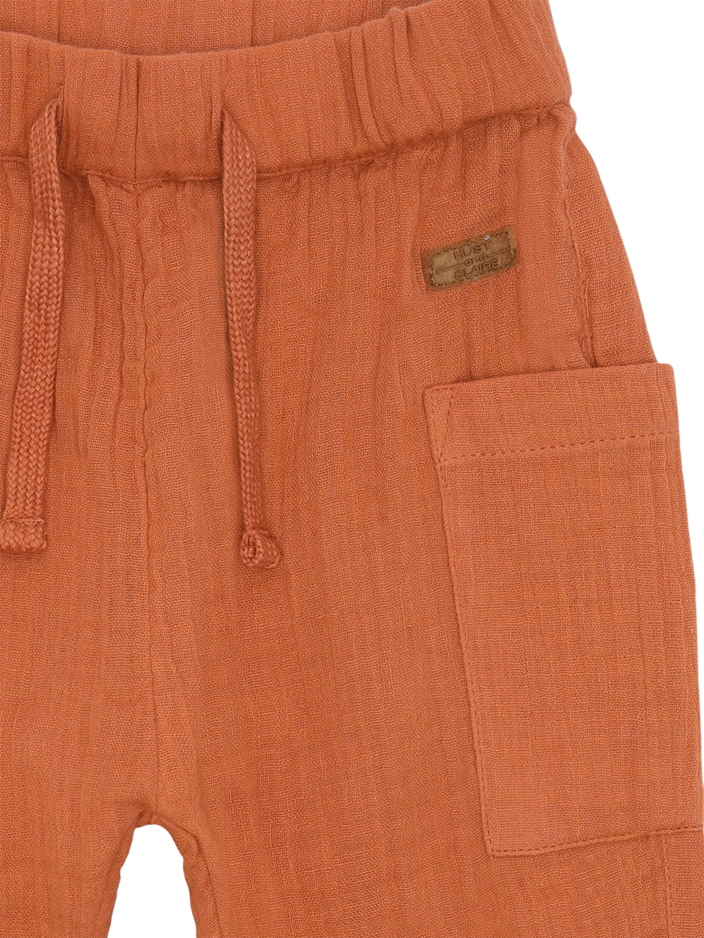 Effilé Pantalon Hust & Claire en jaune