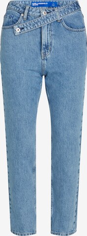 KARL LAGERFELD JEANS Tapered Jeans in Blue: front