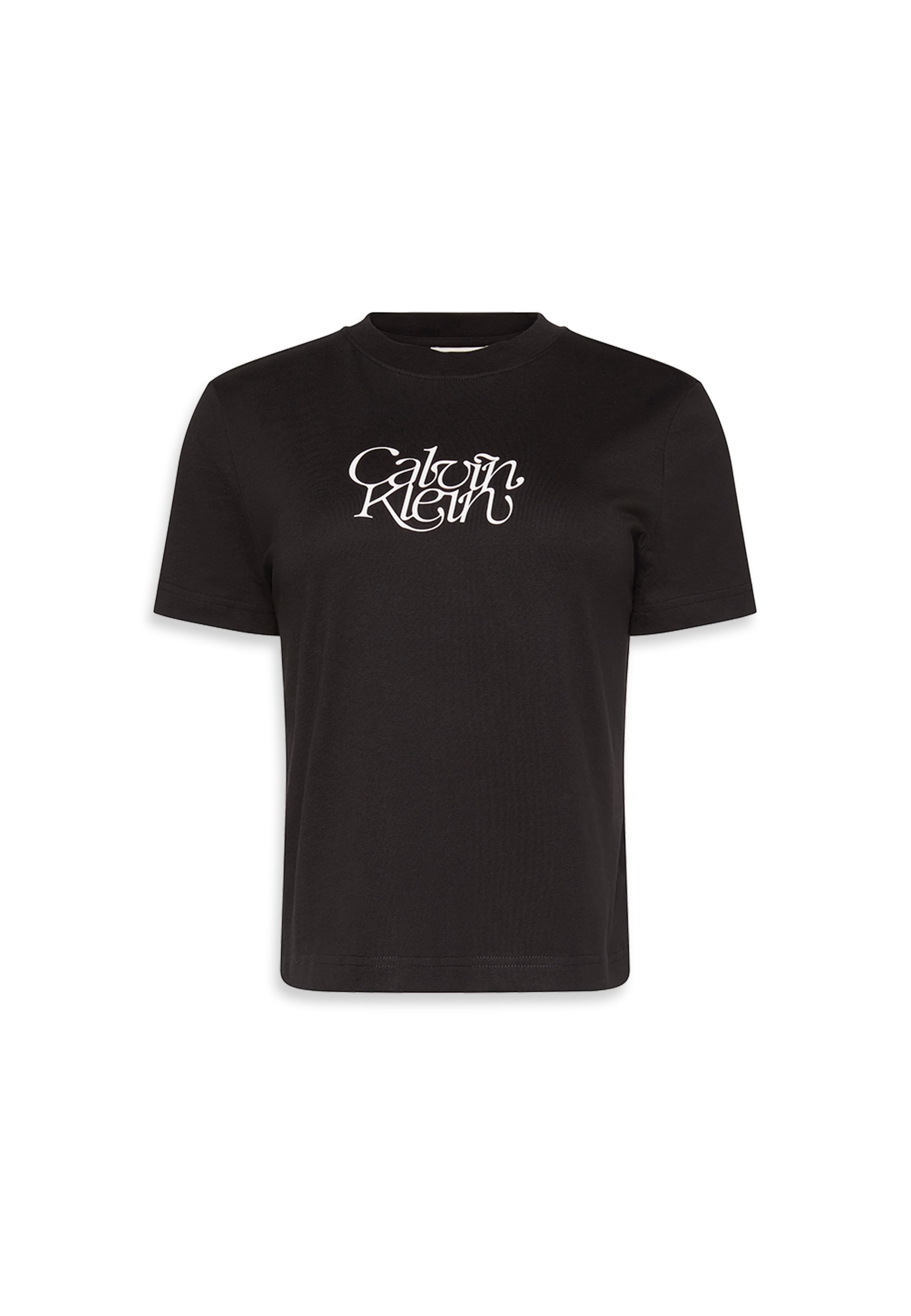 T-shirt Calvin Klein Jeans en noir : devant