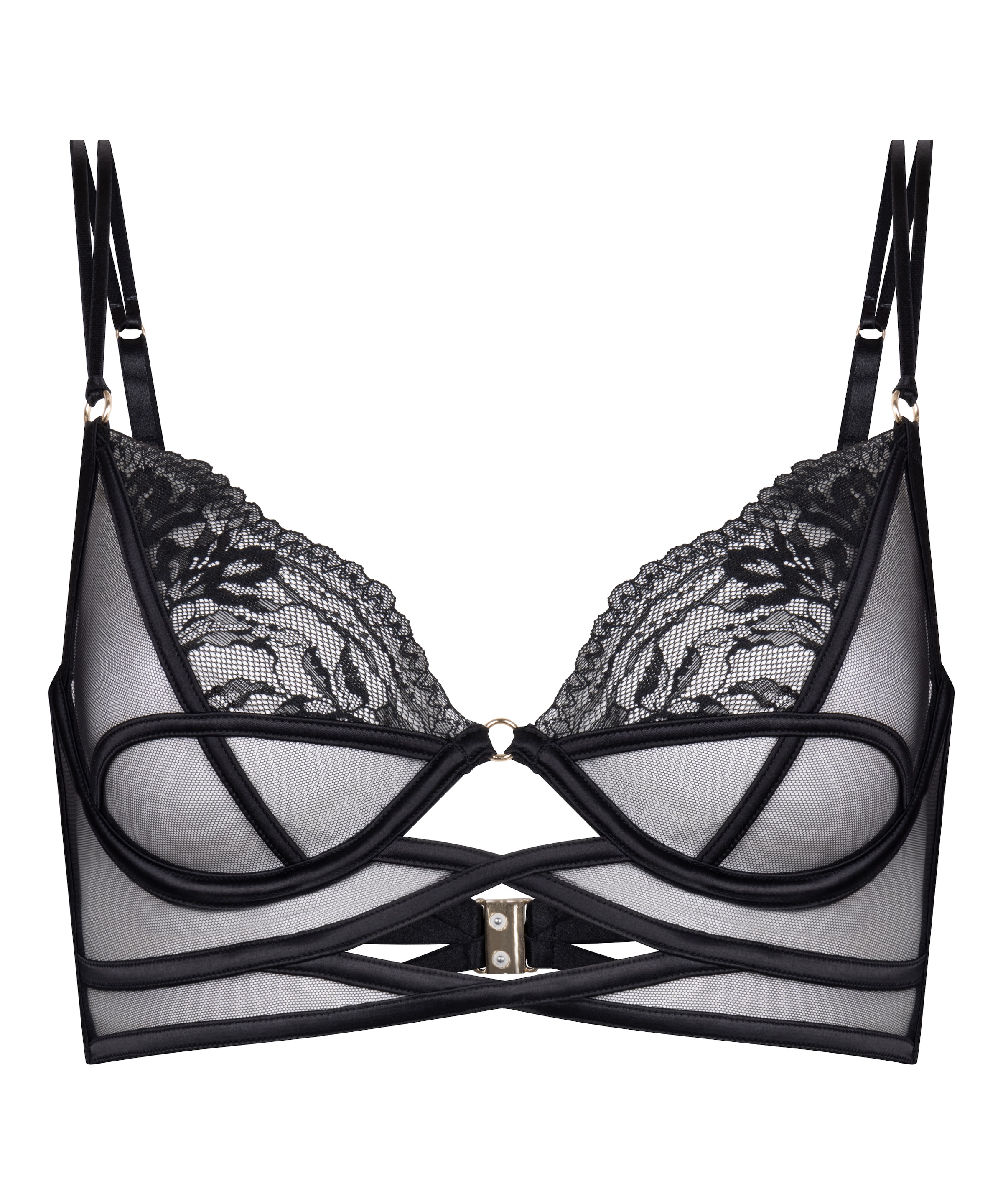 Hunkemöller Bra 'Amel' in Black, Item view