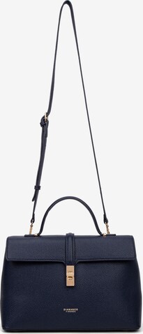 Borsa a mano 'Borsa a Mano Donna Pelle Vegana PU con Girello e Tracolla Rimovibile' di Diana&Co. in blu: frontale