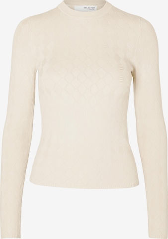 SELECTED FEMME Pullover 'Caba' i beige: forside