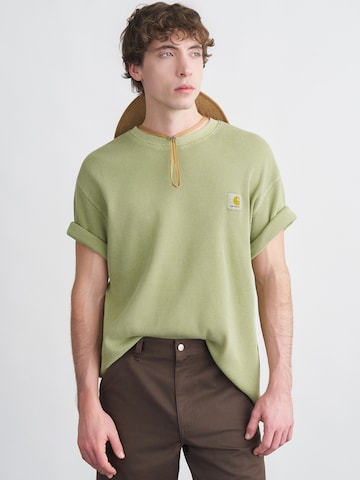Carhartt WIP - Camiseta 'Nelson' en verde: frente