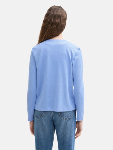 TOM TAILOR Strickjacke in Blau