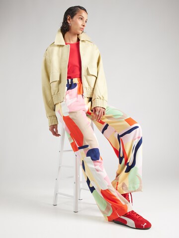NÜMPH Wide leg Broek 'ULRIKA' in Roze