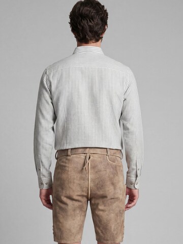 Coupe slim Chemise folklorique 'Kurnau' SPIETH & WENSKY en vert