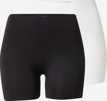 Leggings 'Vicky' ONLY en noir : devant