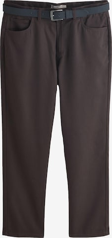 Next Regular Trousers in Brown: front