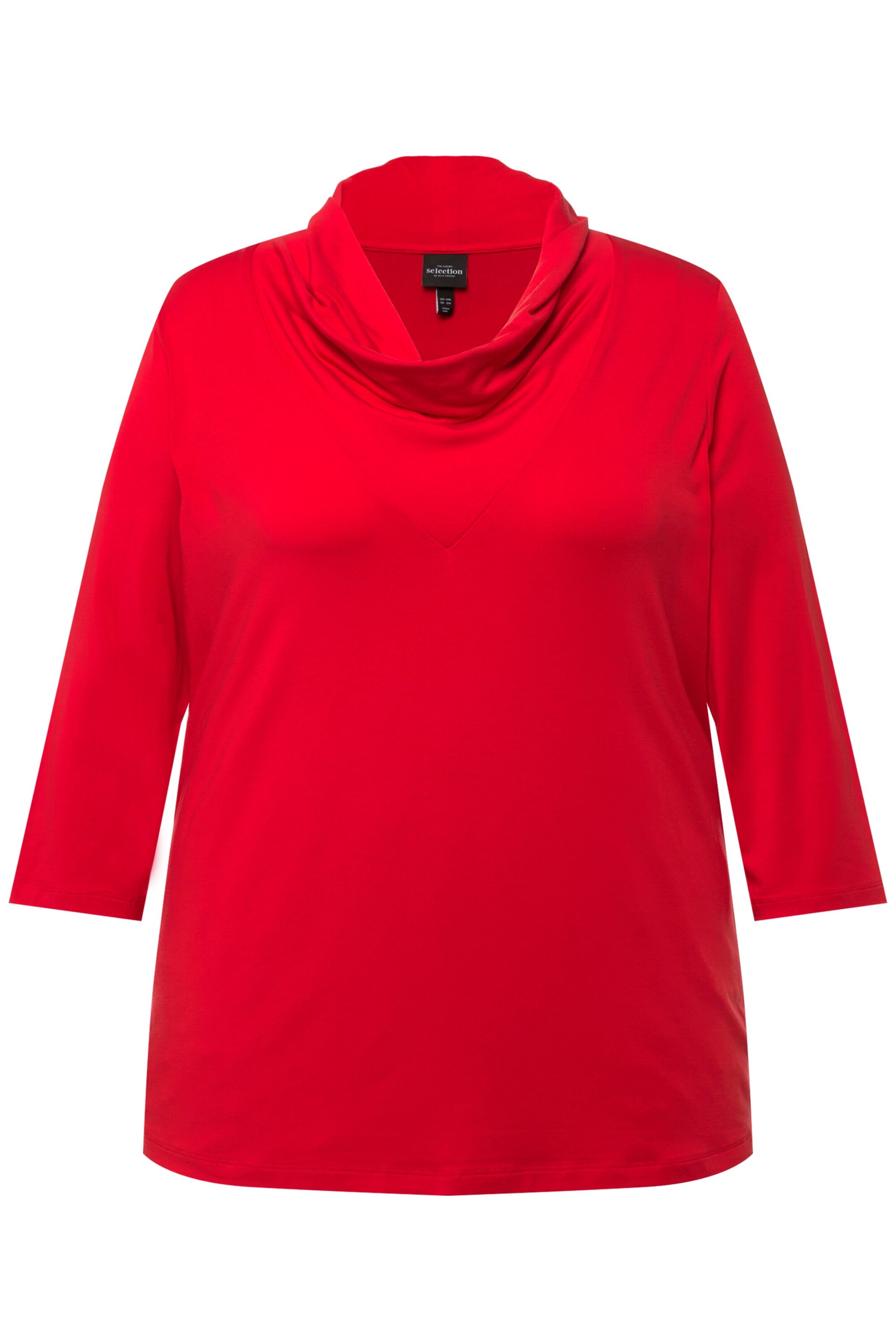 Ulla Popken Shirt in Rot: Vorderseite