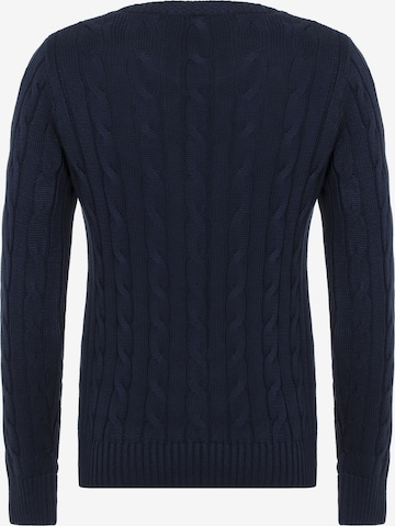DENIM CULTURE Sweater 'Ludovica' in Blue